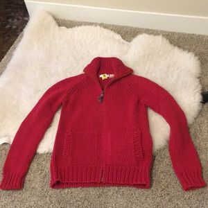 Old Navy - zip front cardigan sweater - small